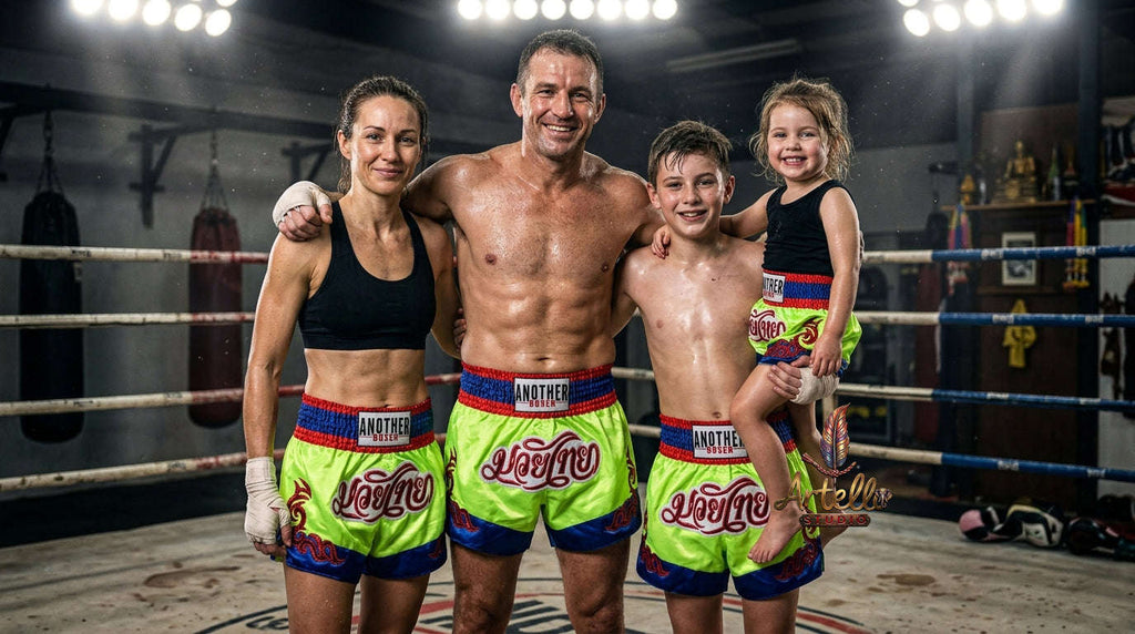 🥊 Muay Thai Shorts Kickboxing MMA Fight Shorts for Men Women Kids – Thai Boxing Training Gear, Breathable Quick Dry Martial Arts Combat Shorts