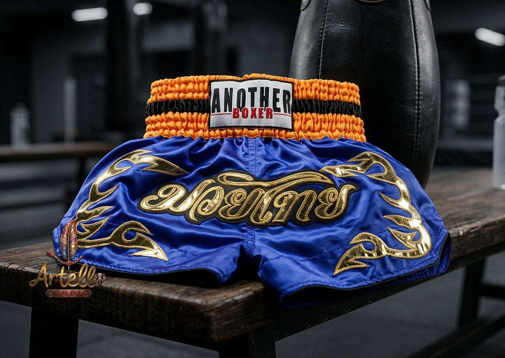 🥊 Muay Thai Shorts Premium Satin Thai Boxing Shorts – Kickboxing Fight Shorts for MMA Training | Combat Sports Gear for Men, Women & Kids