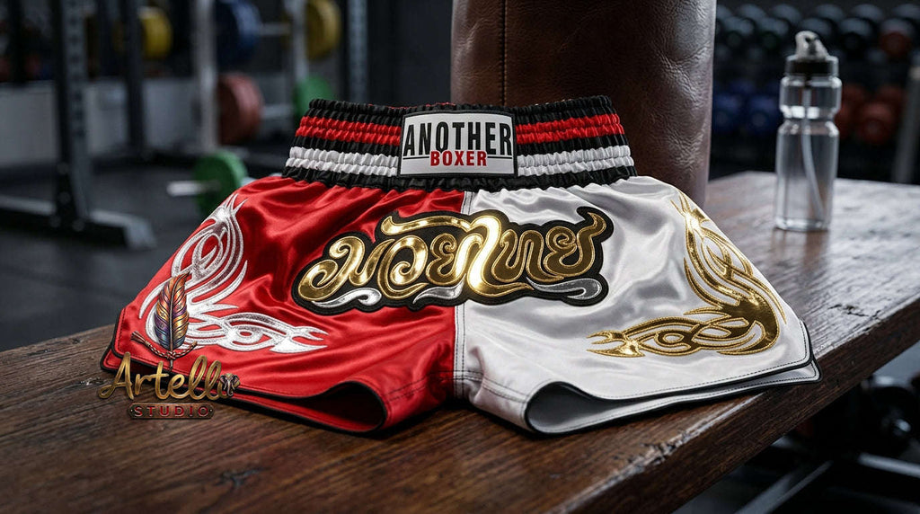 🥊 Muay Thai Shorts Premium Satin Thai Boxing Shorts – Kickboxing Fight Shorts for MMA Training | Combat Sports Gear for Men, Women & Kids