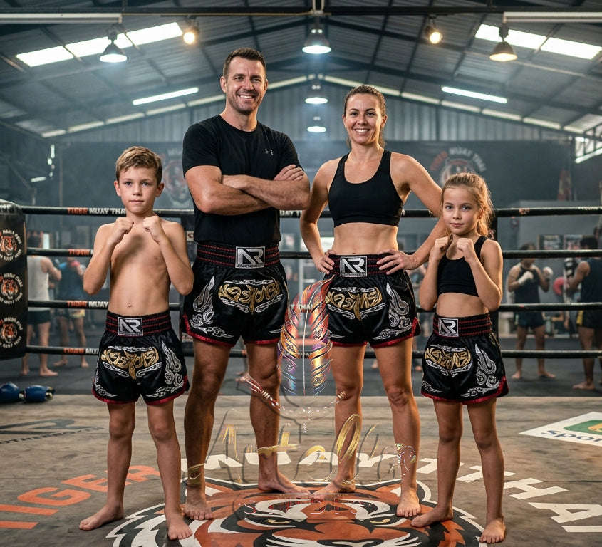 🥊 Muay Thai Shorts Premium Satin Thai Boxing Shorts – Kickboxing Fight Shorts for MMA Training | Combat Sports Gear for Men, Women & Kids