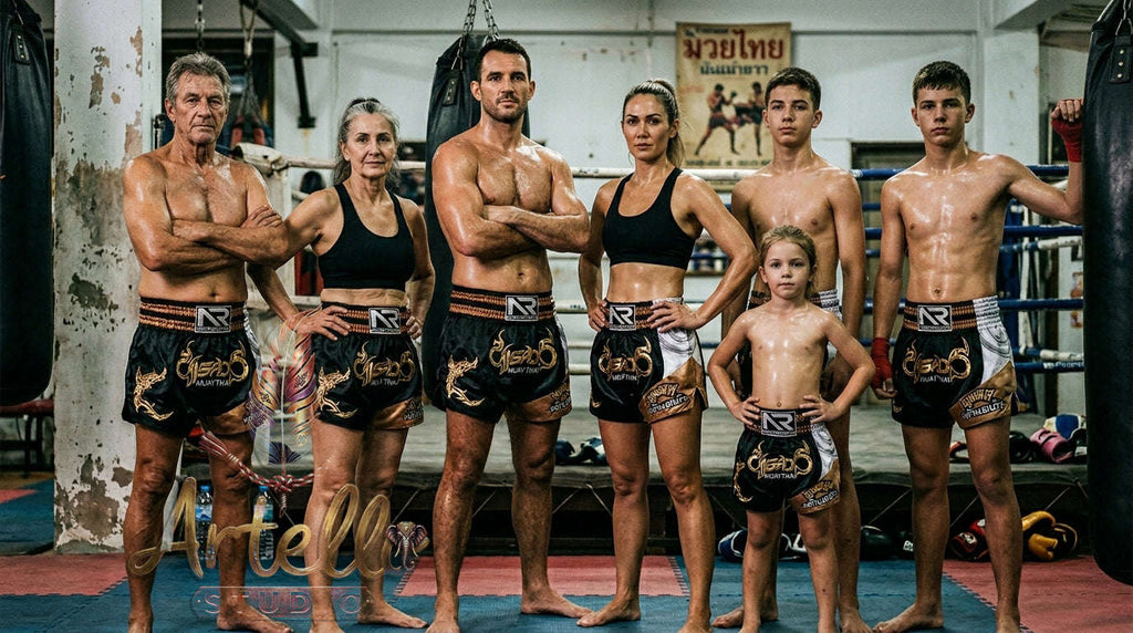 🥊 Muay Thai Shorts Premium Satin Thai Boxing Shorts – Kickboxing Fight Shorts for MMA Training | Combat Sports Gear for Men, Women & Kids