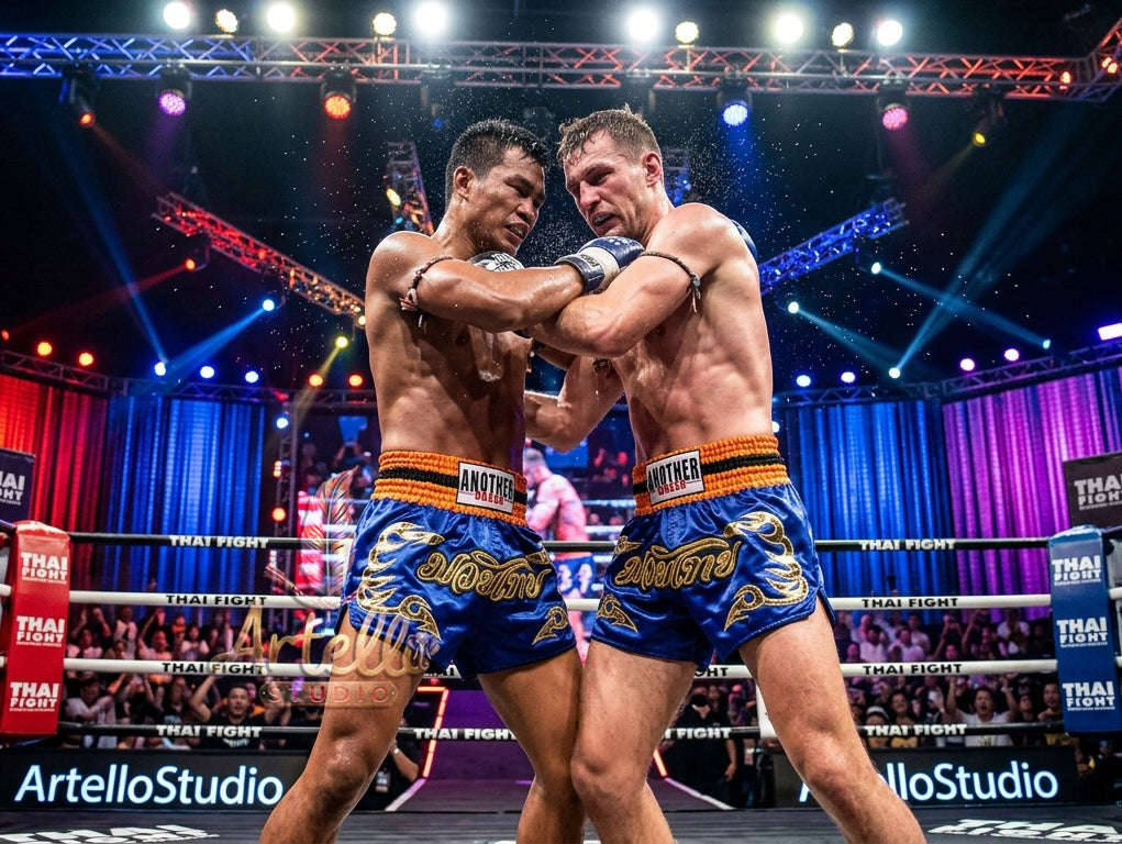 🥊 Muay Thai Shorts Premium Satin Thai Boxing Shorts – Kickboxing Fight Shorts for MMA Training | Combat Sports Gear for Men, Women & Kids