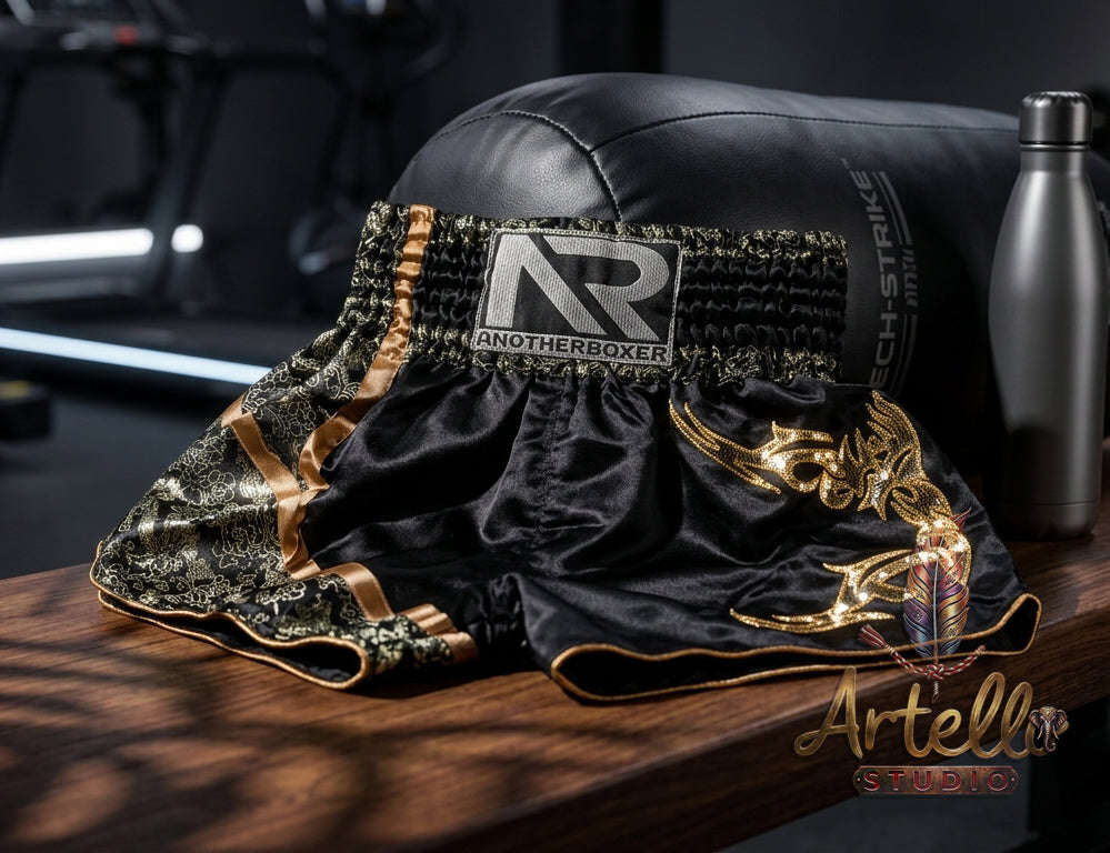 🥊 Muay Thai Shorts Premium Satin Thai Boxing Shorts – Kickboxing Fight Shorts for MMA Training | Combat Sports Gear for Men, Women & Kids