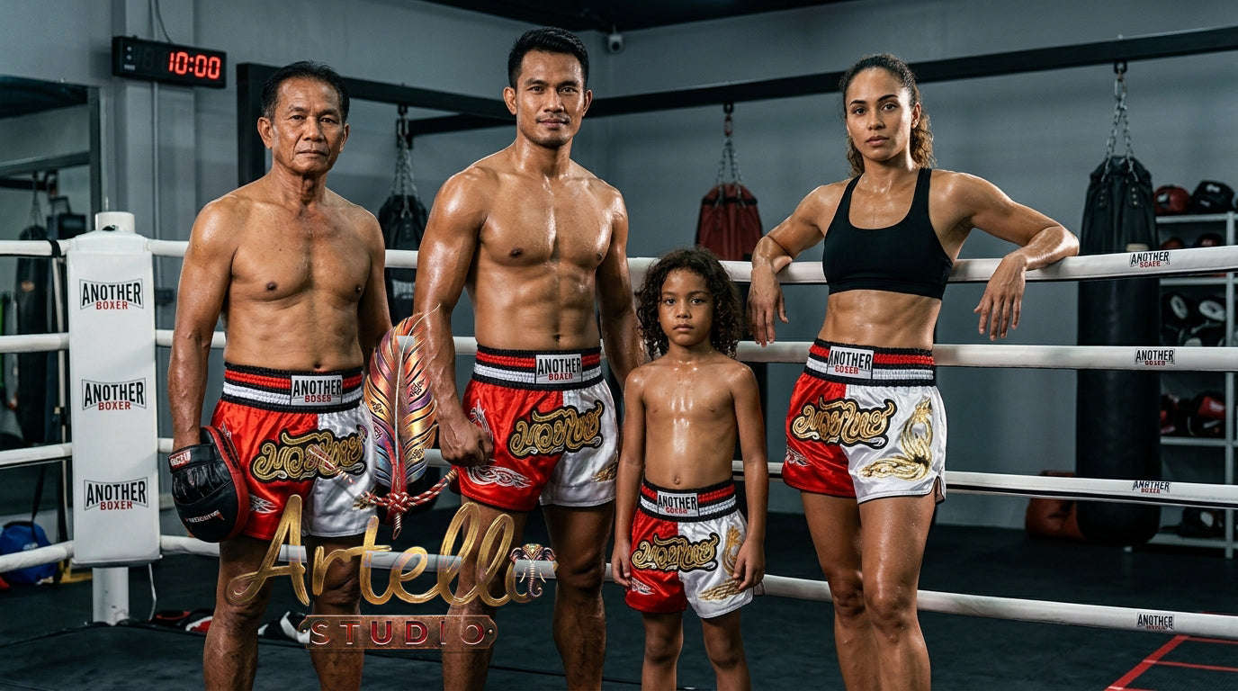 🥊 Muay Thai Shorts Premium Satin Thai Boxing Shorts – Kickboxing Fight Shorts for MMA Training | Combat Sports Gear for Men, Women & Kids
