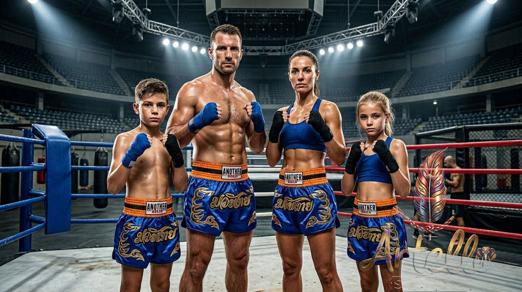 🥊 Muay Thai Shorts Premium Satin Thai Boxing Shorts – Kickboxing Fight Shorts for MMA Training | Combat Sports Gear for Men, Women & Kids