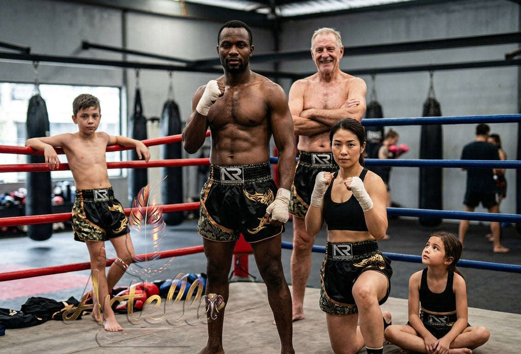 🥊 Muay Thai Shorts Premium Satin Thai Boxing Shorts – Kickboxing Fight Shorts for MMA Training | Combat Sports Gear for Men, Women & Kids