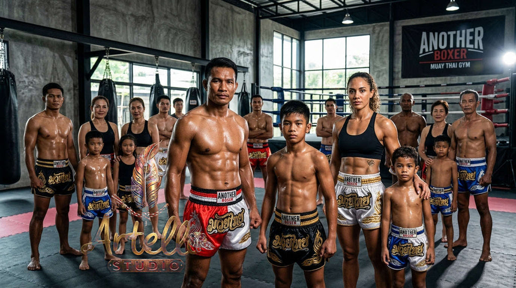 🥊 Muay Thai Shorts Premium Satin Thai Boxing Shorts – Kickboxing Fight Shorts for MMA Training | Combat Sports Gear for Men, Women & Kids