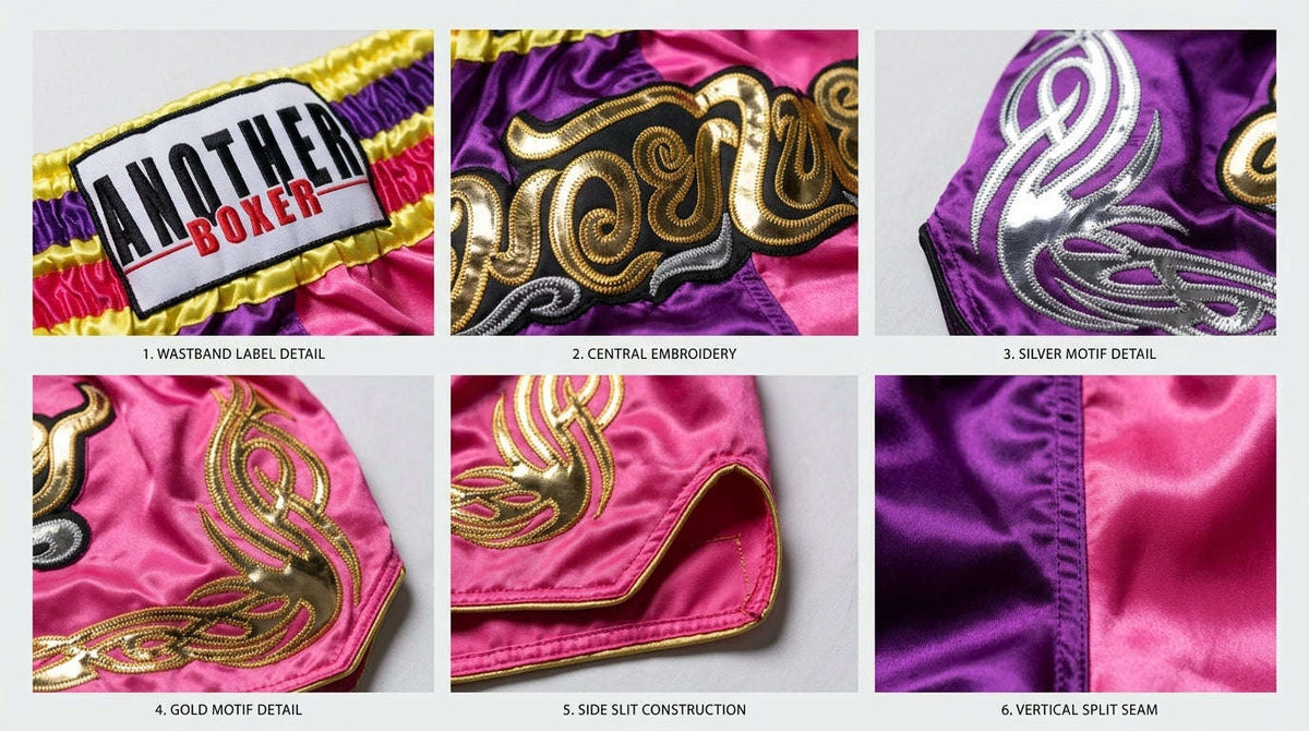 🥊 Muay Thai Shorts Premium Satin Thai Boxing Shorts – Kickboxing Fight Shorts for MMA Training | Combat Sports Gear for Men, Women & Kids