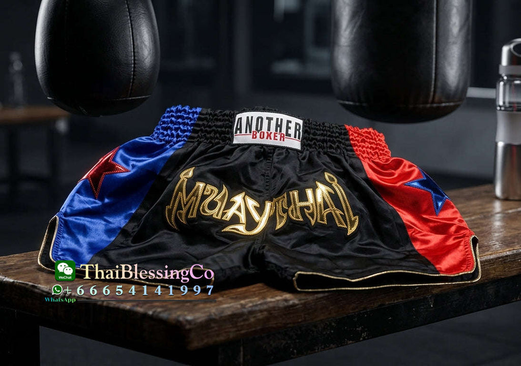 🥊 Muay Thai Shorts Premium Satin Thai Boxing Shorts – Kickboxing Fight Shorts for MMA Training | Combat Sports Gear for Men, Women & Kids