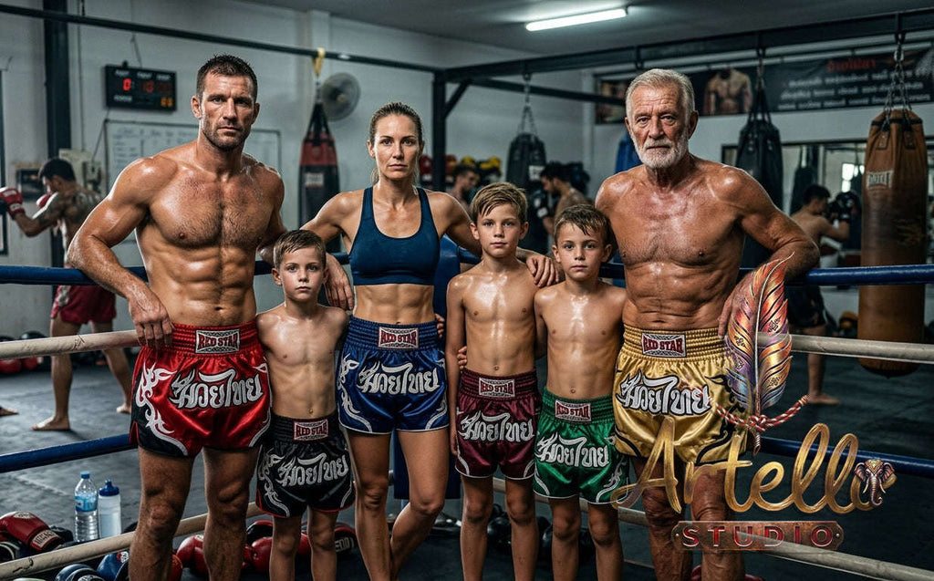 🥊 Muay Thai Shorts Premium Satin Thai Boxing Shorts – Kickboxing Fight Shorts for MMA Training | Combat Sports Gear for Men, Women & Kids
