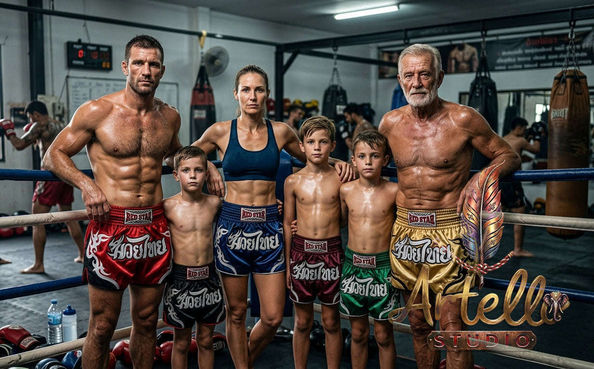 🥊 Muay Thai Shorts Premium Satin Thai Boxing Shorts – Kickboxing Fight Shorts for MMA Training | Combat Sports Gear for Men, Women & Kids
