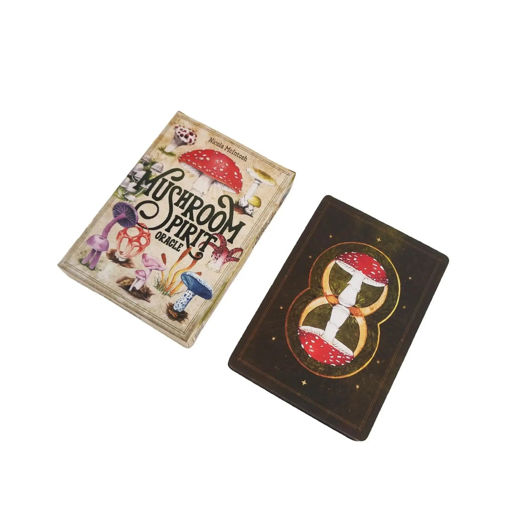🍄 Mushroom Spirit Oracle Cards – Enchanting 44-Card Deck for Spiritual Growth and Guidance