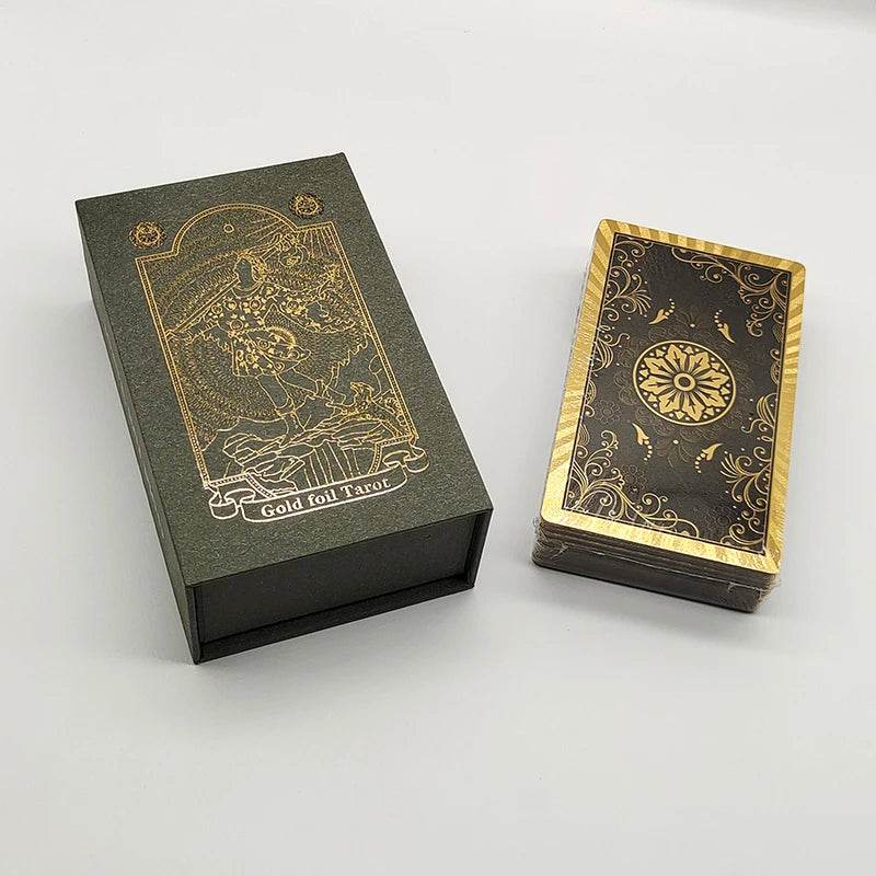 Rose Gold Tarot Deck with Gold Foil - Deluxe Edition
