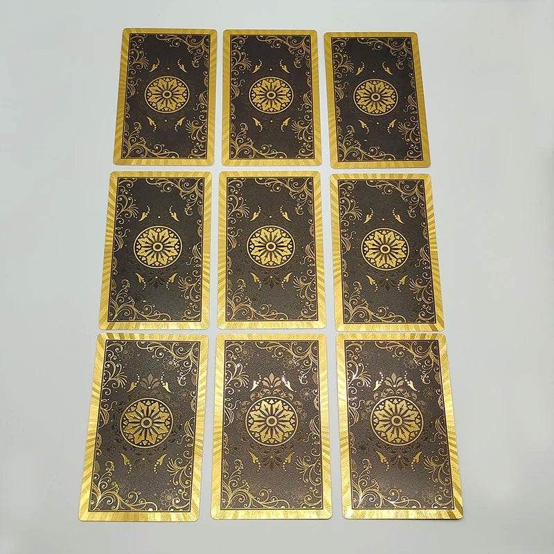 Rose Gold Tarot Deck with Gold Foil - Deluxe Edition