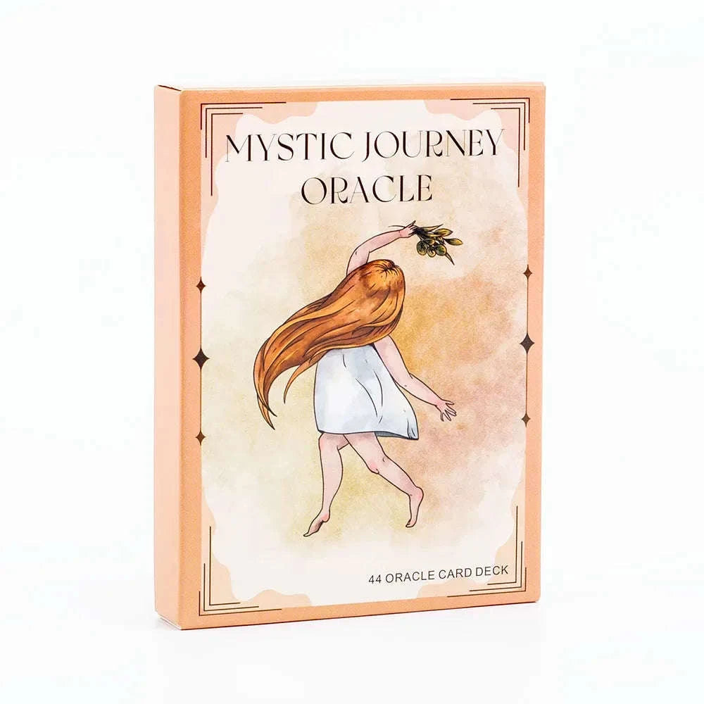 🎴 Mystic Journey Oracle Deck – 44-Card English Edition for Intuitive Guidance, Meditation, and Entertaining Family Play