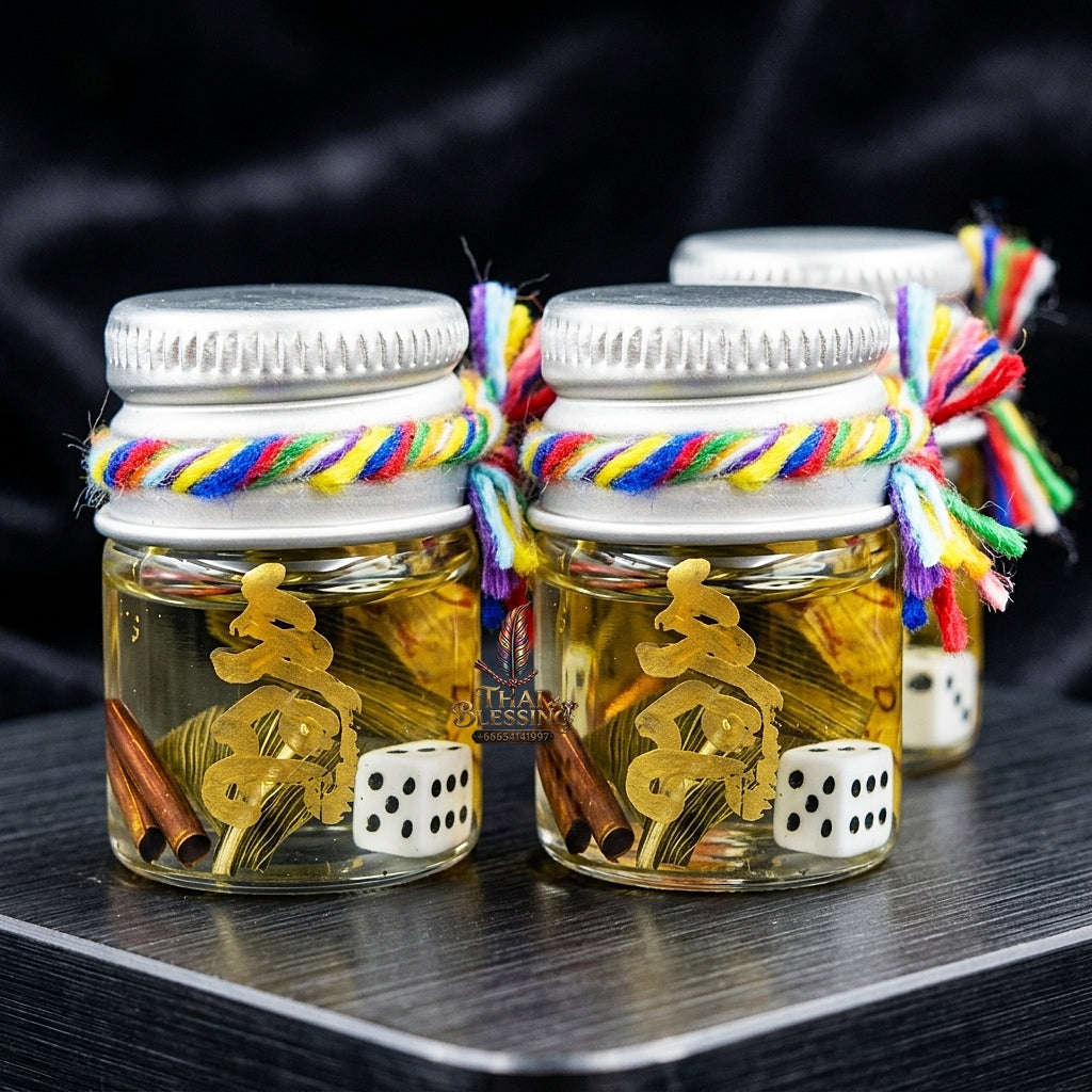 ✨ Nam Man Maha Saneh Rak Khakha (Master-Grade Root of Lust & Great Fortune Charm Oil - Supreme Seduction, Gambling Luck, & Passion Edition Thai Blessing Co By RURUECHA