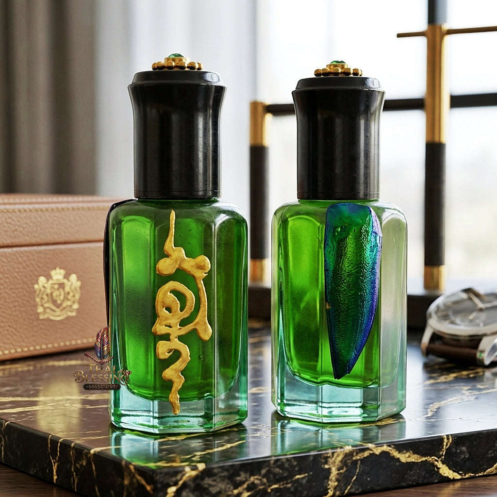 ✨ Nam Man Malaeng Thap Maha Saneh (Master-Grade Jewel Beetle Charm Oil - Magnetic Seduction, Supreme Metta, & Attraction Edition