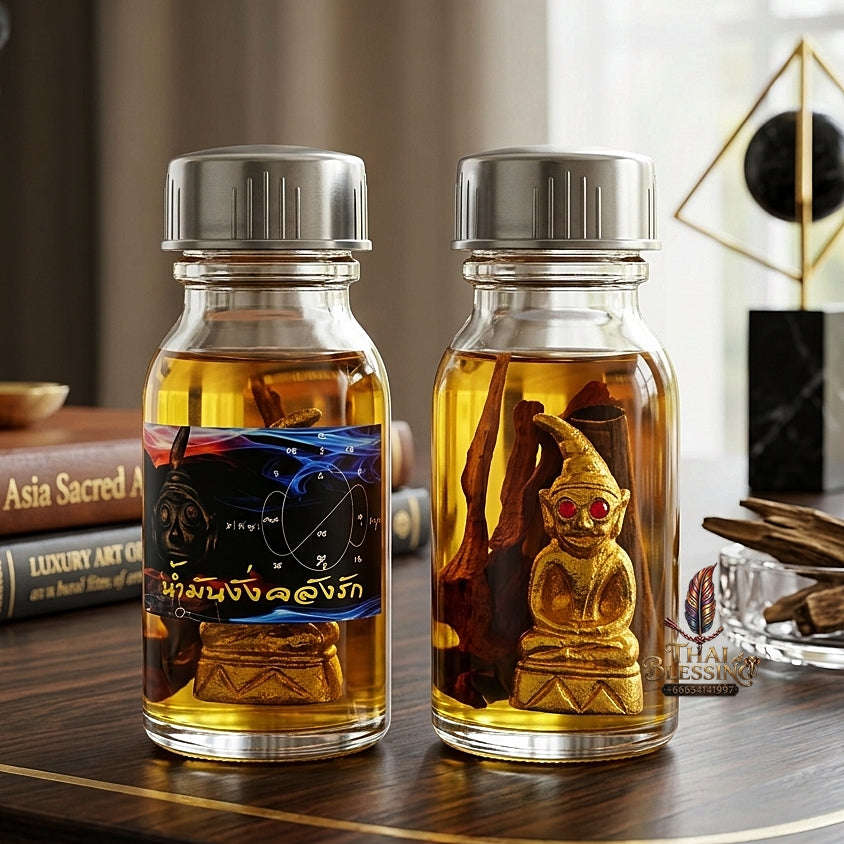 ✨ Nam Man Ngang Khlang Rak (Madly-in-Love Ngang Charm Oil, Unlock Overwhelming Romantic Obsession, Irresistible Social Magnetism, and Flawless Commercial Success