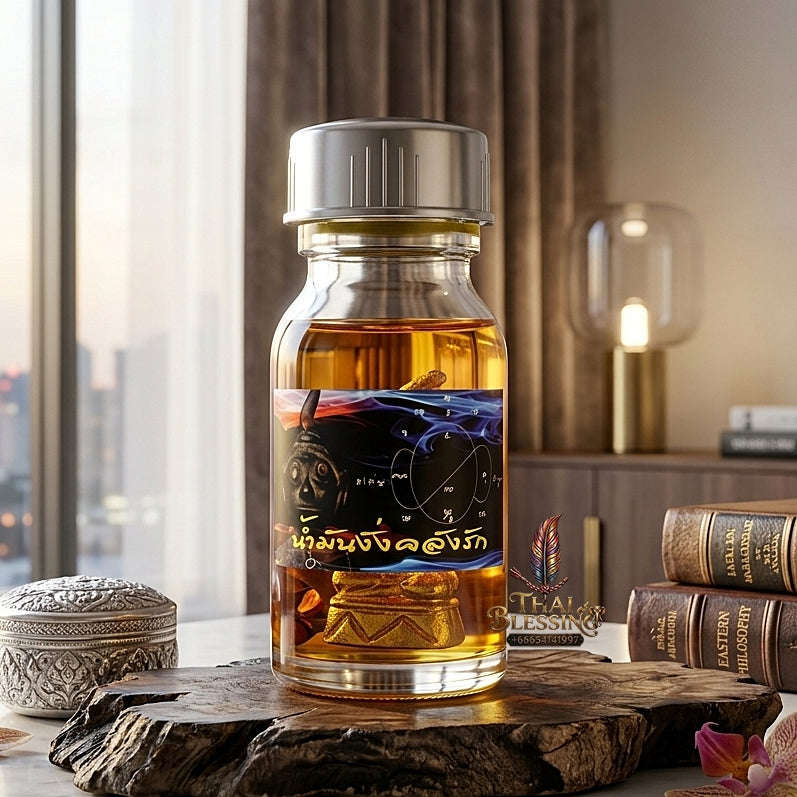 ✨ Nam Man Ngang Khlang Rak (Madly-in-Love Ngang Charm Oil, Unlock Overwhelming Romantic Obsession, Irresistible Social Magnetism, and Flawless Commercial Success