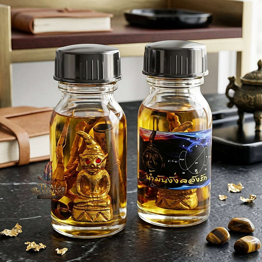 ✨ Nam Man Ngang Khlang Rak (Madly-in-Love Ngang Charm Oil, Unlock Overwhelming Romantic Obsession, Irresistible Social Magnetism, and Flawless Commercial Success