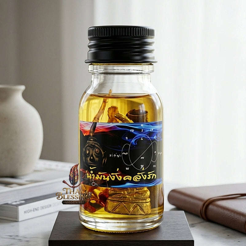 ✨ Nam Man Ngang Khlang Rak (Madly-in-Love Ngang Charm Oil, Unlock Overwhelming Romantic Obsession, Irresistible Social Magnetism, and Flawless Commercial Success