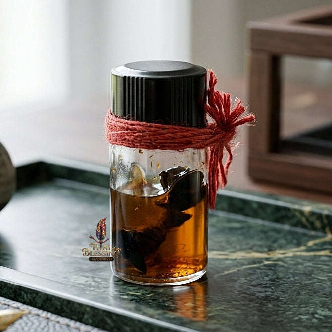 ✨ Nam Man Phueng Luang (Master-Grade Giant Wild Honeybee Sacred Oil - Supreme Wealth Preservation, Unfailing Provision, & Magnetic Family Harmony Thai Blessing Co By RURUECHA