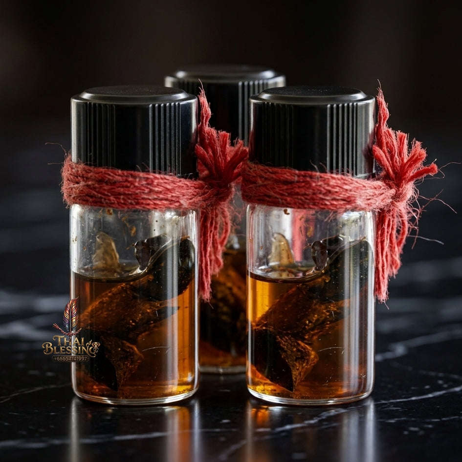 ✨ Nam Man Phueng Luang (Master-Grade Giant Wild Honeybee Sacred Oil - Supreme Wealth Preservation, Unfailing Provision, & Magnetic Family Harmony Thai Blessing Co By RURUECHA