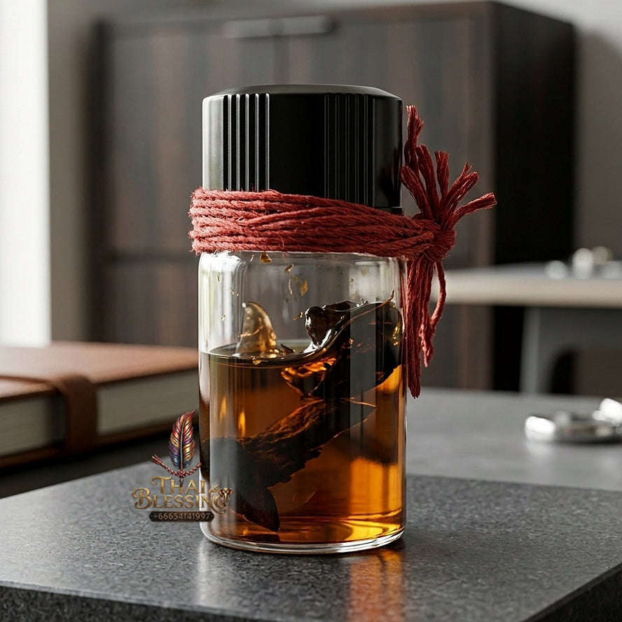 ✨ Nam Man Phueng Luang (Master-Grade Giant Wild Honeybee Sacred Oil - Supreme Wealth Preservation, Unfailing Provision, & Magnetic Family Harmony Thai Blessing Co By RURUECHA