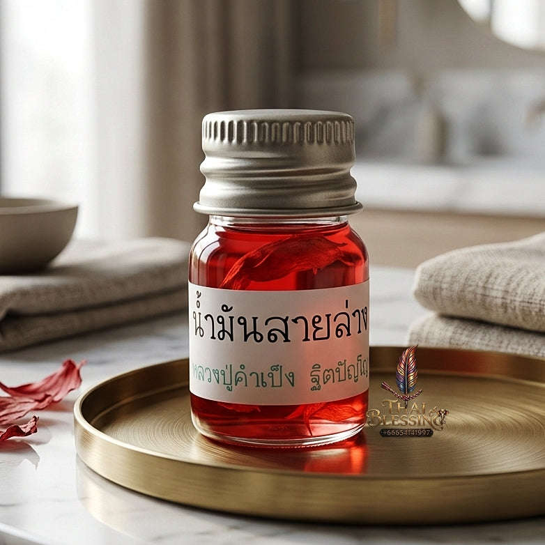 ✨ Nam Man Sai Lang Maha Saneh (Lower-Lineage Primal Seduction Oil, 2567 / 2024 Edition) - Luang Pu Kruba Kampeng / Samnak Song Makham Ngam, Kamphaeng Phet Thai Blessing Co By RURUECHA