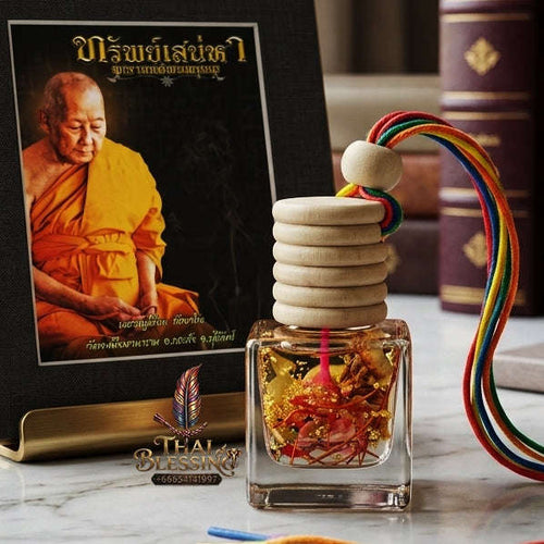✨ Nam Man Saneh Apsara "Sub Saneha" (Apsara Charm Oil - Wealth & Attraction Edition, 2566 / 2023) - Luang Por Mian / Wat Chaniang Wararam Thai Blessing Co By RURUECHA