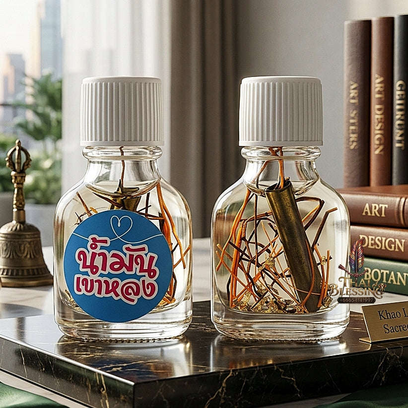 ✨ Nam Man Saneh Khao Lhong (Master-Grade Bewitching Vine Charm Oil - Supreme Obsession, Commerce, & Fortune Edition, 2564 / 2021)