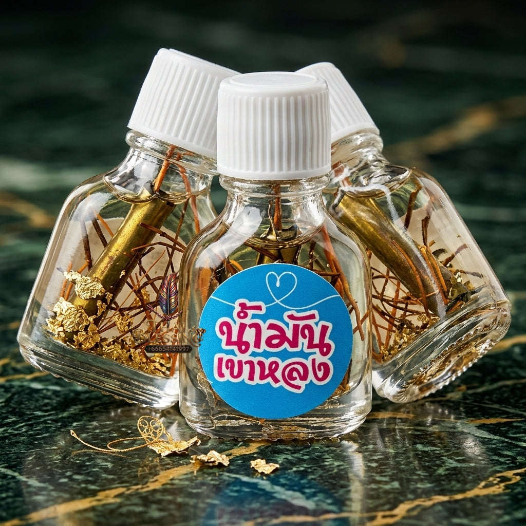 ✨ Nam Man Saneh Khao Lhong (Master-Grade Bewitching Vine Charm Oil - Supreme Obsession, Commerce, & Fortune Edition, 2564 / 2021)
