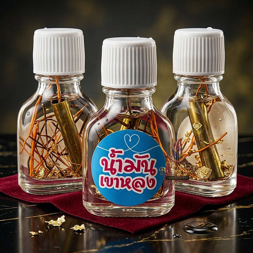 ✨ Nam Man Saneh Khao Lhong (Master-Grade Bewitching Vine Charm Oil - Supreme Obsession, Commerce, & Fortune Edition, 2564 / 2021)