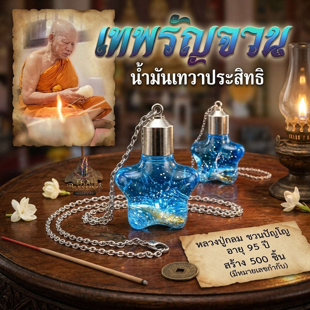 ✨ Nam Man Thep Ruan Pendant / Locket : Ultimate Divine Enchantment & Eloquence Attraction Oil (2568 / 2025 Edition)