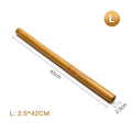 Natural Bamboo Massage Sticks Wood Therapy Anti Cellulite Gua Sha Massager Muscle Pain Relief Maderoterapia Scraping Tool L-2.5cm
