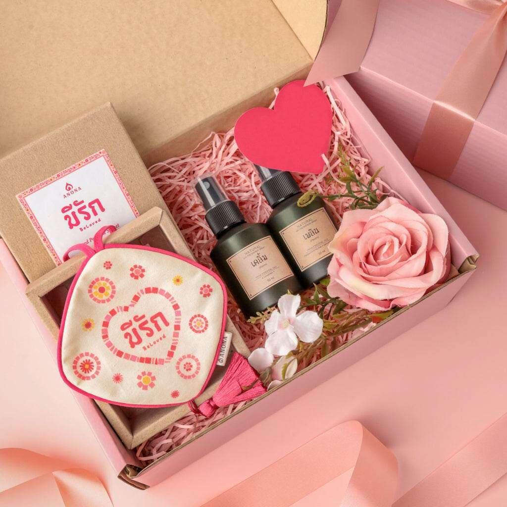 Natural Room Spray Gift Set for Couples - Ideal Romantic Present