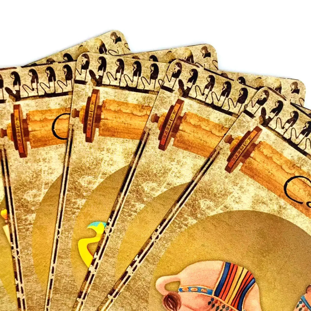 Egyptian Oracle Cards – 20-Card Deck Featuring Classic Egyptian Symbols for Spiritual Insight and Meditation
