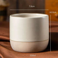 ☕ New Porcelain Double-Walled Vacuum Insulated Coffee Mugs Set – Heat Resistant, Unbreakable Small Cups | Free Shipping 230ml