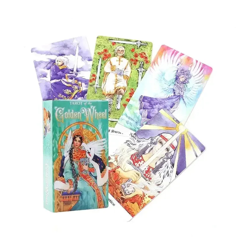 Circle of Life Tarot – 78 Round Cards Deck Infused with Sacred Blessings for Intuition and Spiritual Growth