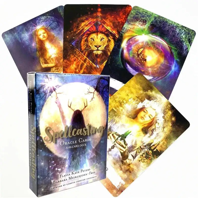 Circle of Life Tarot – 78 Round Cards Deck Infused with Sacred Blessings for Intuition and Spiritual Growth