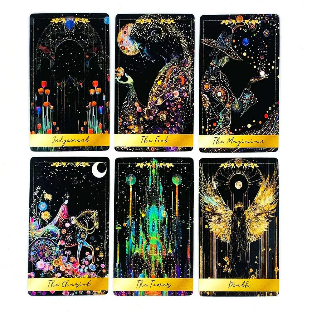 New Tarot Cards Deck - 78pcs for Divination, Party Games, Halloween & Christmas Gifts
