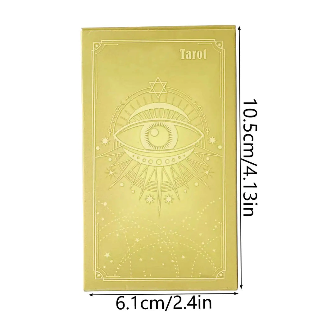 Spanish Edition Tarot Card Set – 78-Card Divination and Board Game Deck for Family Fun and Spiritual Insight