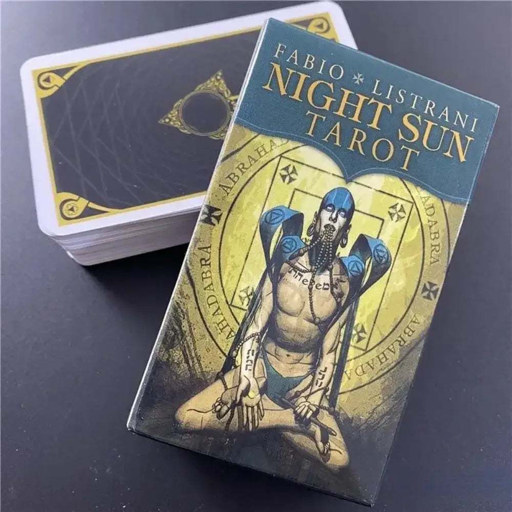 Night Sun Tarot – Esoteric Divination Deck Infused with Sacred Blessings and Spiritual Armor for Enlightened Insight