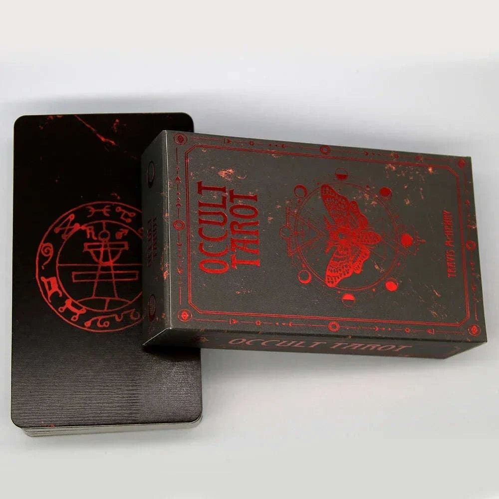 Occult Tarot Divination Deck by Travis McHenry - 78-Card Oracle Inspired by Ancient Magickal Grimoires for Family Parties & Board Games