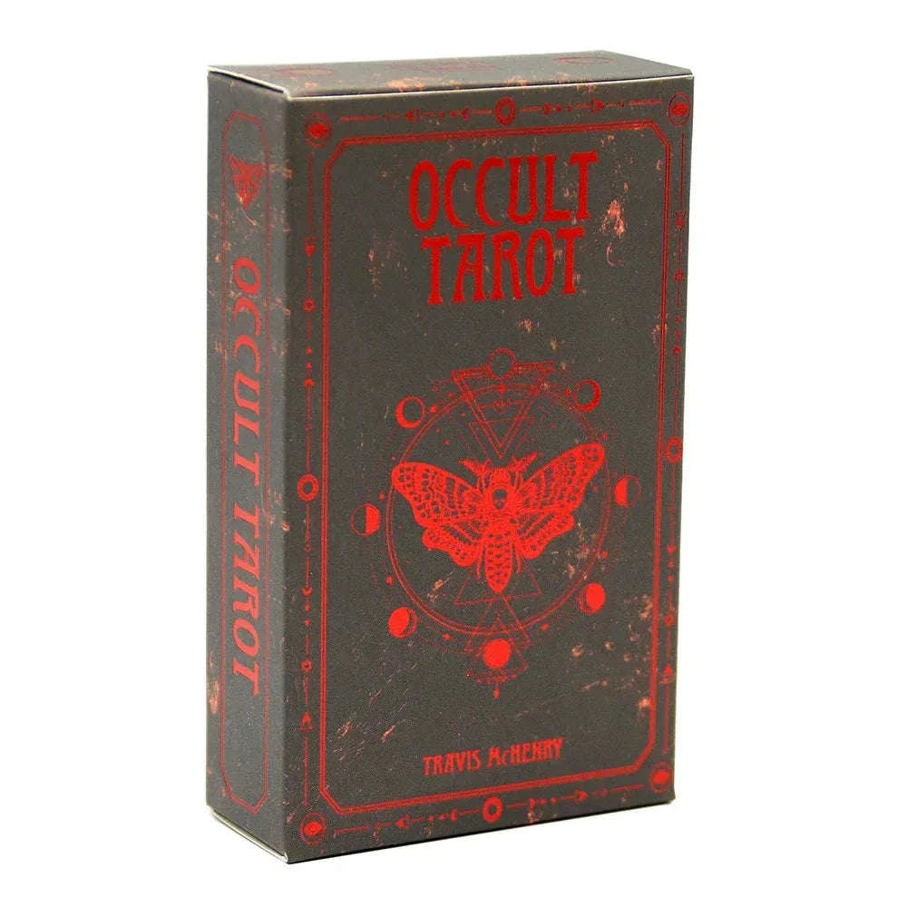 Occult Tarot Divination Deck by Travis McHenry - 78-Card Oracle Inspired by Ancient Magickal Grimoires for Family Parties & Board Games