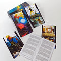 ⚔️ Oppositions Tarot Deck – 78 Cards | Rider Waite Inspired | Compact 12x7 cm | Rigid Storage Box | Beginner Friendly Guidebook Included