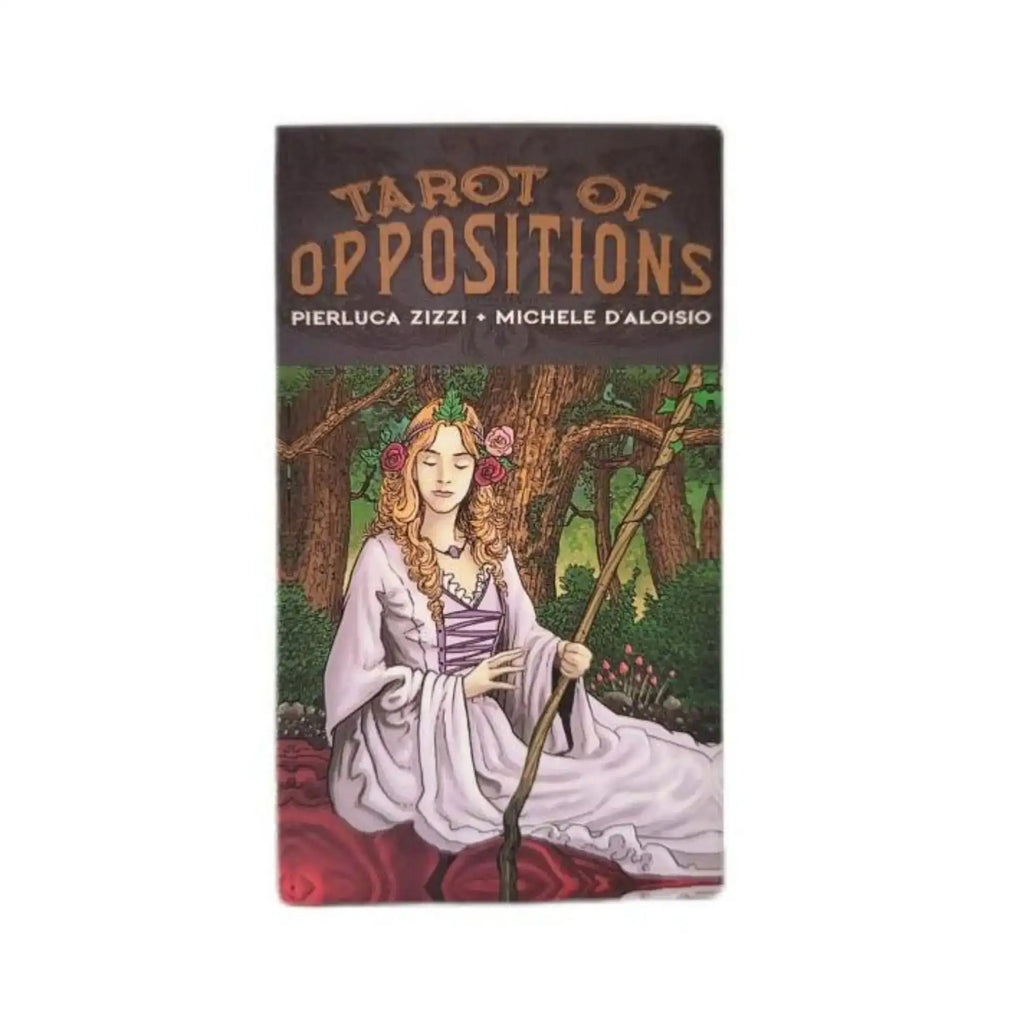 Oppositions Tarot Deck – Thought-Provoking 78-Card Deck Exploring Duality, Conflict, and Balance with Rich Artistry