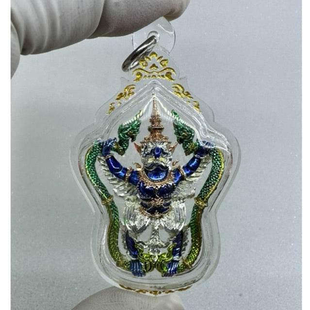 Paya Krut Subduing Naga - Ruay Som Pratana Edition B.E. 2565 from Wat Huay Duan, Nakhon Sawan (Blessed by Luang Phor Phat) Default Title
