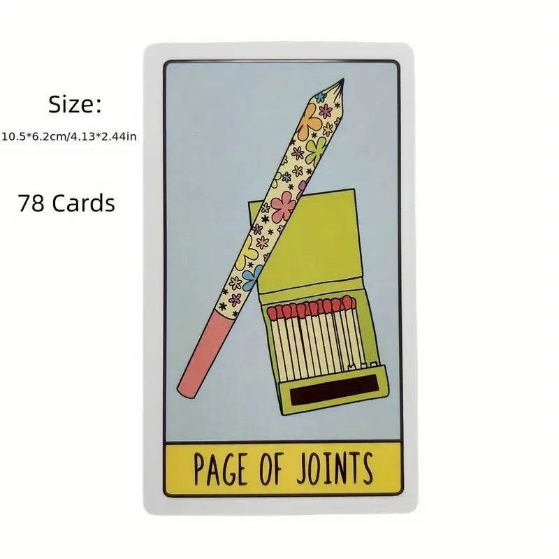 78-Card Thai Tarot Deck for Beginners – Stylish Divination Tool for All Occasions