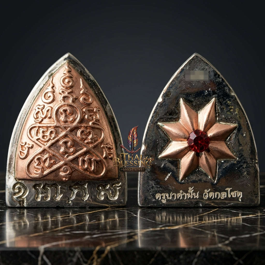 ✨ Phan Thai Phlik Duang 2K Bronze 2025 - Authentic Lanna Destiny-Reversing Plow Talisman for Wealth Attraction & Life Breakthrough Thai Blessing Co By RURUECHA